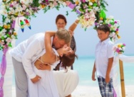 Свадьба в Доминикане, Кап Кана, Женя, Ирина и сынок Аким