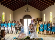 Свадьба в церкви в Доминиканской Республике {Стефани+Мэтью}