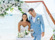 Свадьба на острове Саона в Доминиканской республике (Флавия и Бруно)